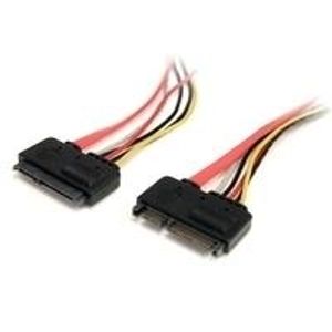StarTech.com SATA Verlängerung - 22pin Kombikabel Stecker / Buchse - SATA-Ver...
