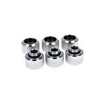 Alphacool Eiszapfen 16mm HardTube Anschraubtülle G1/4 - Chrome Sixpack (17378)
