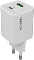 Canyon Ladegerät CU45AC GaN 45W PD, 2-Port (USB-A/USB-C) WH retail (CNS-CUW45AC)