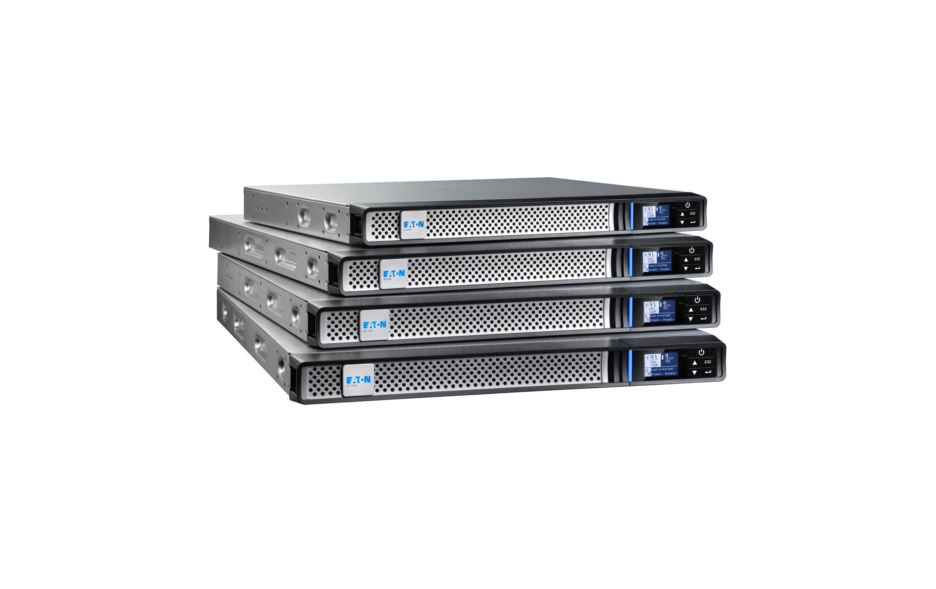 Eaton 5P 1150iR Gen 2 USV 1150 VA / 920 W Line-Interactive 1U Rack Schwarz/Silber