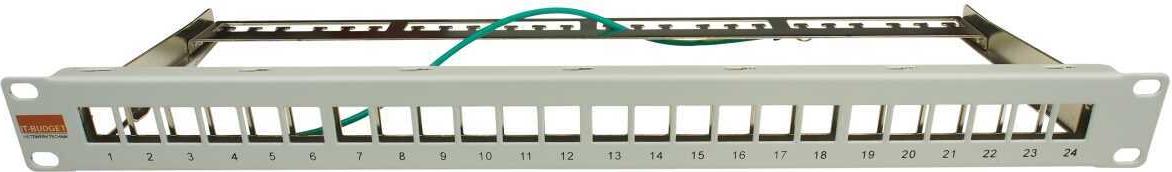 IT-BUDGET 19" Leer-Patchpanel für Keystone Module (90ITBMT24PORTG)