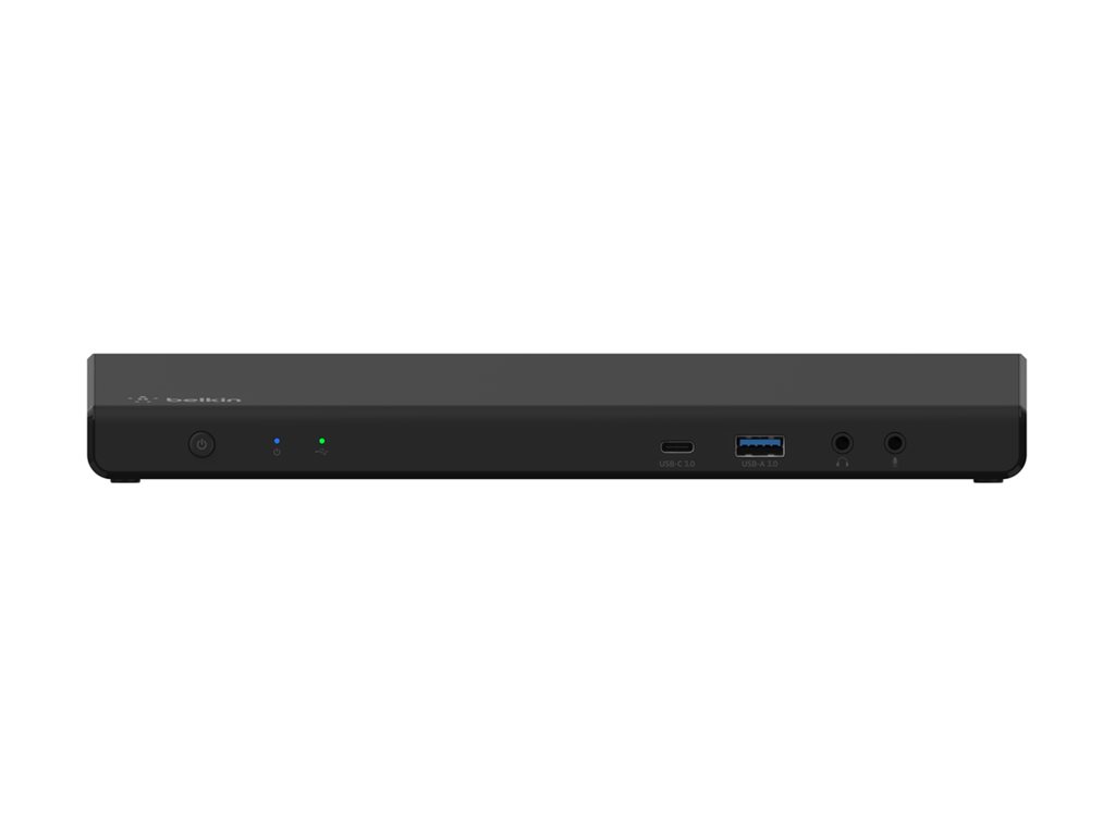 Belkin CONNECT Universal USB-C Triple Display Dock - Dockingstation - USB-C - 85 W PD - 4K Ultra HD - Schwarz