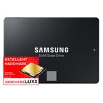 Samsung 870 EVO MZ-77E1T0B - SSD - verschlüsselt - 1TB - intern - 2.5" (6,4 cm) - SATA 6Gb/s - Puffer: 1GB - 256-Bit-AES - TCG Opal Encryption (MZ-77E1T0B/EU)