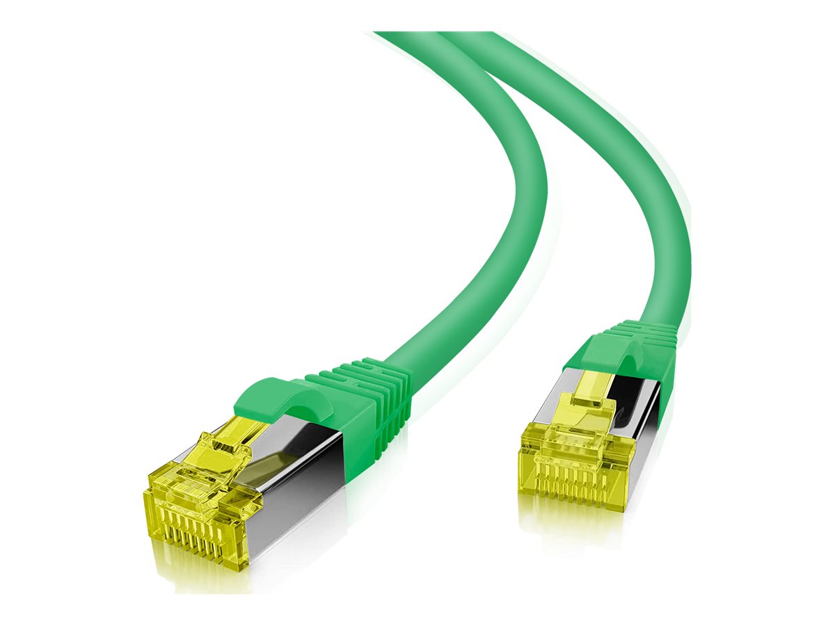 Helos Patch-Kabel 1,5 m CAT 7 Grün