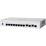 Cisco Business 350 Series CBS350-8S-E-2G - Switch - L3 - managed - 8 x Gigabit SFP + 2 x Combo Gigabit Ethernet/Gigabit SFP - an Rack montierbar