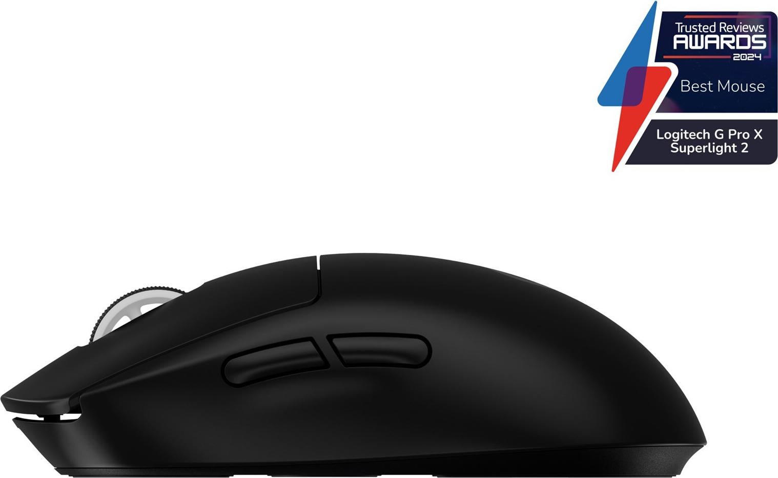 Logitech G PRO X SUPERLIGHT 2 Kabellose Gaming-Maus 60 g LIGHTSPEED Schwarz