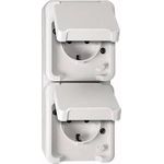 Merten MEG2328-8029. Stromstärke (maximal): 16 A. Breite: 73 mm, Tiefe: 60 mm, Höhe: 165 mm (4074950)