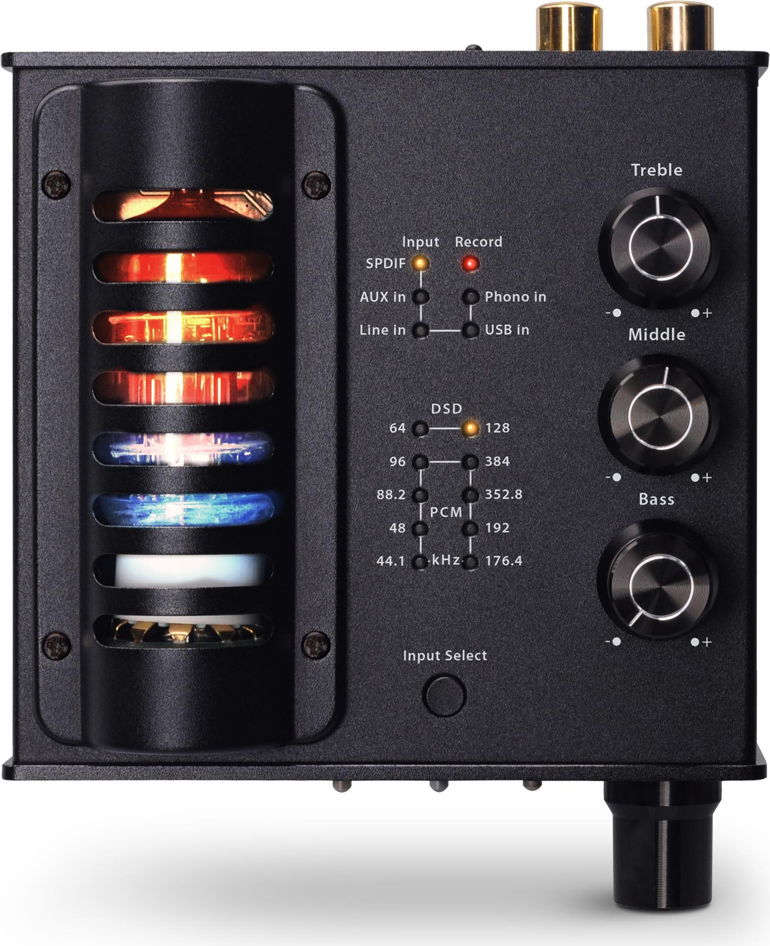 InLine AmpUSB-EQ DAC-Kopfhörerverstärker Schwarz