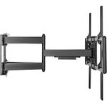 TECHLY Schlanke Wandhalterung für 152,4-304,8cm 60-120Zoll TV Schwarz (ICA-PLB-189B)