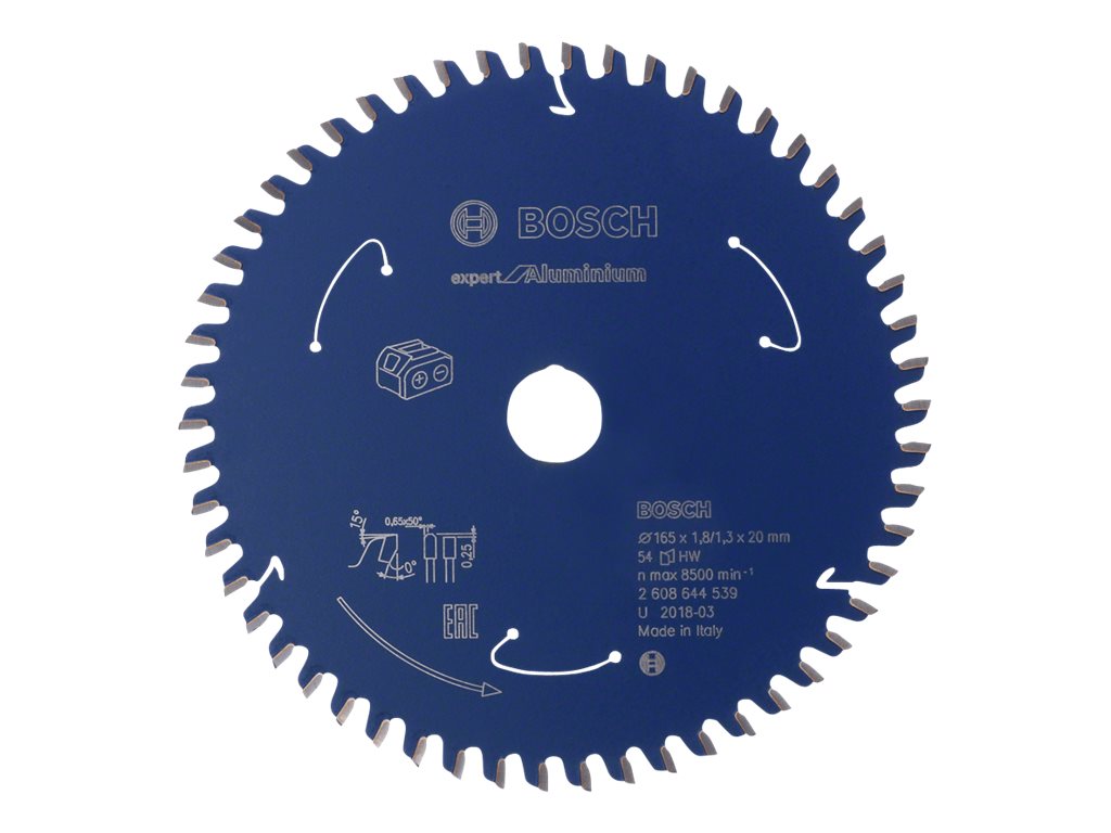 Bosch Expert for Aluminium Kreissägeblatt 165 x 20 mm 54 Zähne