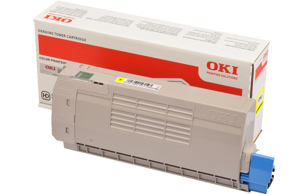 OKI 46507613 Tonerkartusche Gelb