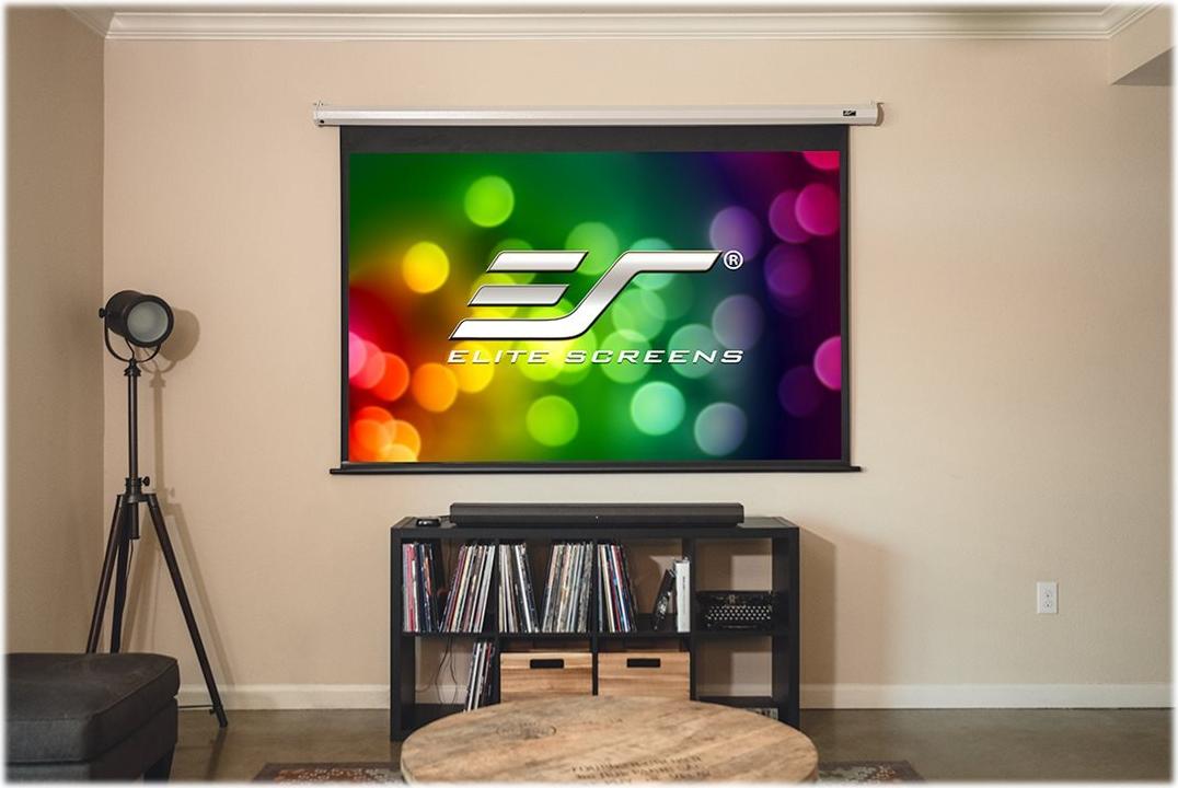 Elite Screens Spectrum Series ELECTRIC120V 120" Motorleinwand Weiß