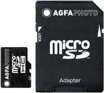 AgfaPhoto Flash-Speicherkarte (microSDHC/SD-Adapter inbegriffen) (10580)