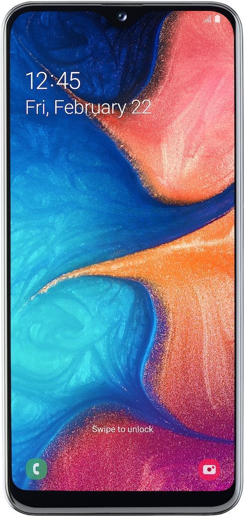 Samsung Galaxy A20e SM-A202F 14,7 cm (5.8" ) 3 GB 32 GB Dual-SIM 4G USB Typ-C Weiß Android 9.0 3000 mAh (SM-A202FZWDROM)