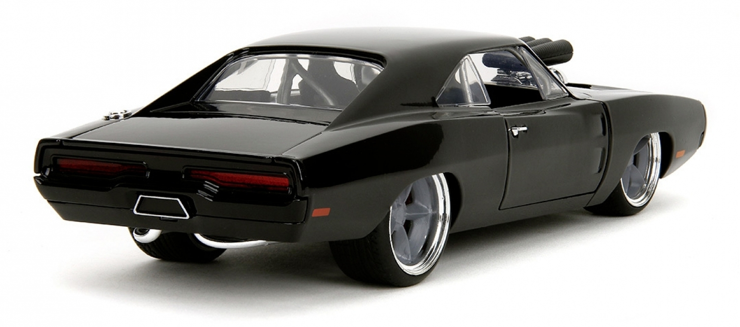 Jada Toys Fast & Furious 1970 Dodge Charger 1:24 Oldtimer-Modell Schwarz
