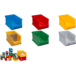 allit Sichtlagerkasten ProfiPlus Box 3, aus PP, grau Größe 3, Nutzlast: 10 kg, Auflast: 40 kg, stapelbar, - 1 Stück (456223)