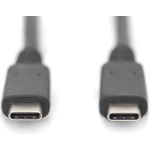 DIGITUS USB-Kabel USB-C (M) zu USB-C (M) (AK-300343-008-S)