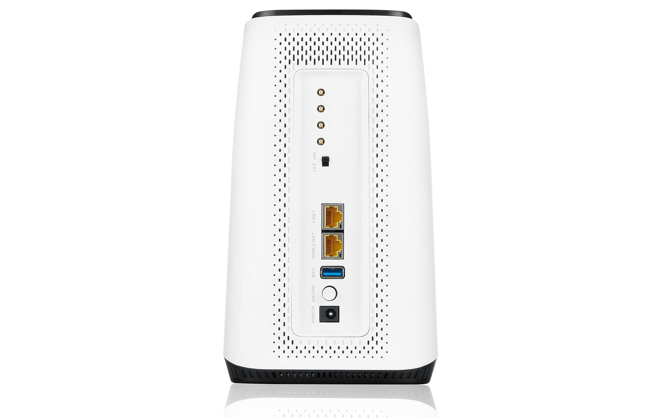 ZyXEL Nebula FWA510 5G WLAN-Router Wi-Fi 6 Schwarz, Weiß