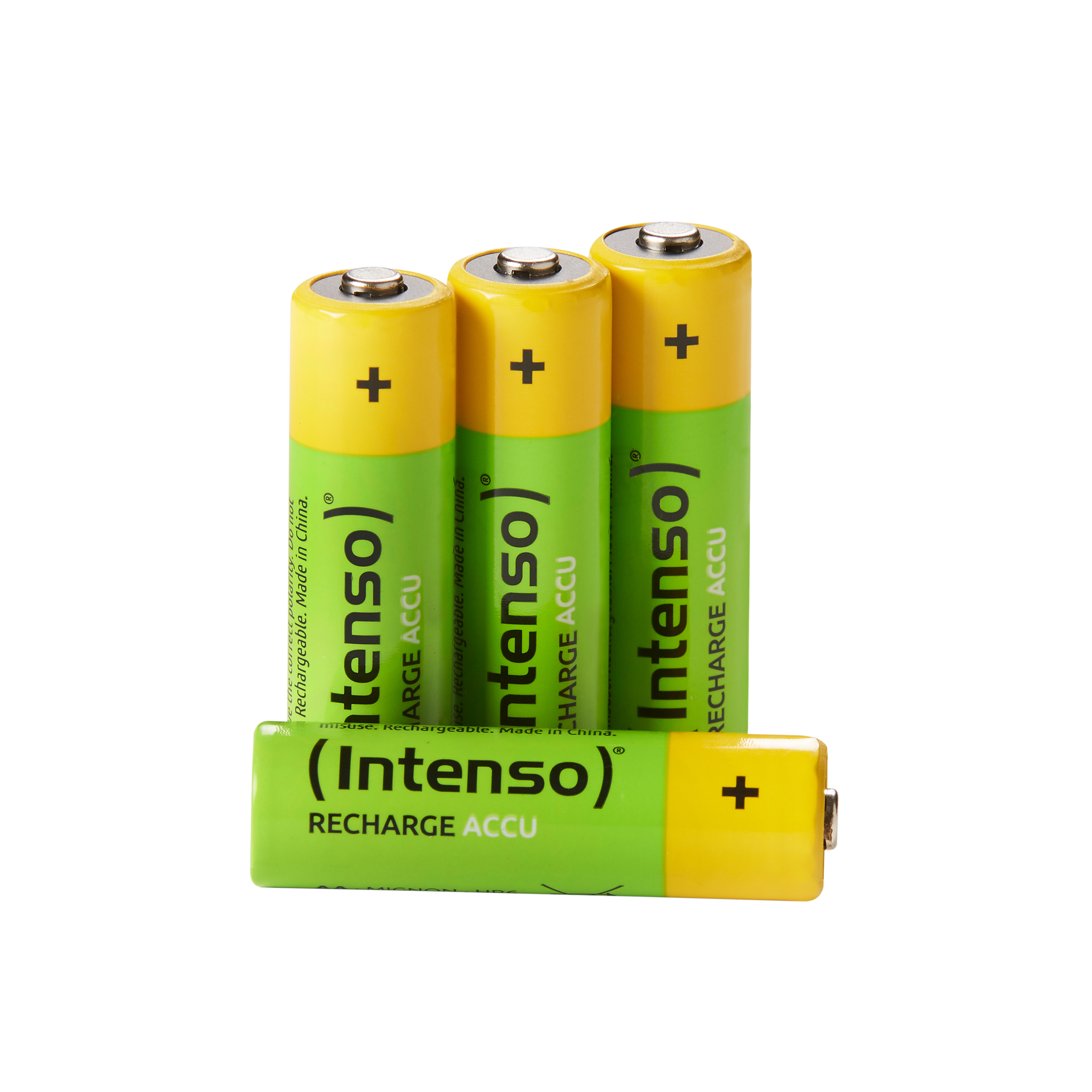 Intenso Energy Eco 7505624 AA 2700 mAh NiMH Akku Grün, Gelb