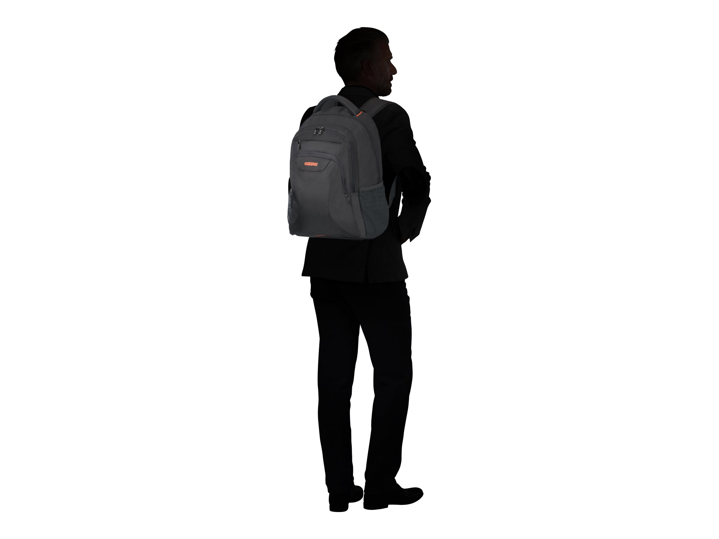 American Tourister At Work Notebooktasche 17,3" Schwarz/Orange