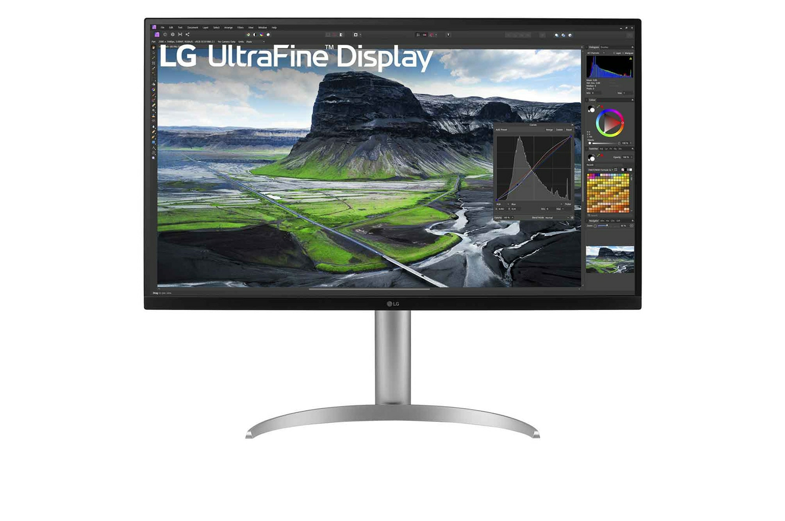 LG UltraFine 32UQ850V-W 32" 4K Ultra HD IPS Monitor Weiß
