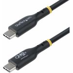 StarTech.com 3m USB C Charging Cable, USB-IF Certified USB-C Cable, 240W (USB2EPR3M)