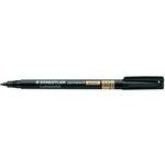 Staedtler Lumocolor 319 Filzstift Medium Schwarz (319 M-9)