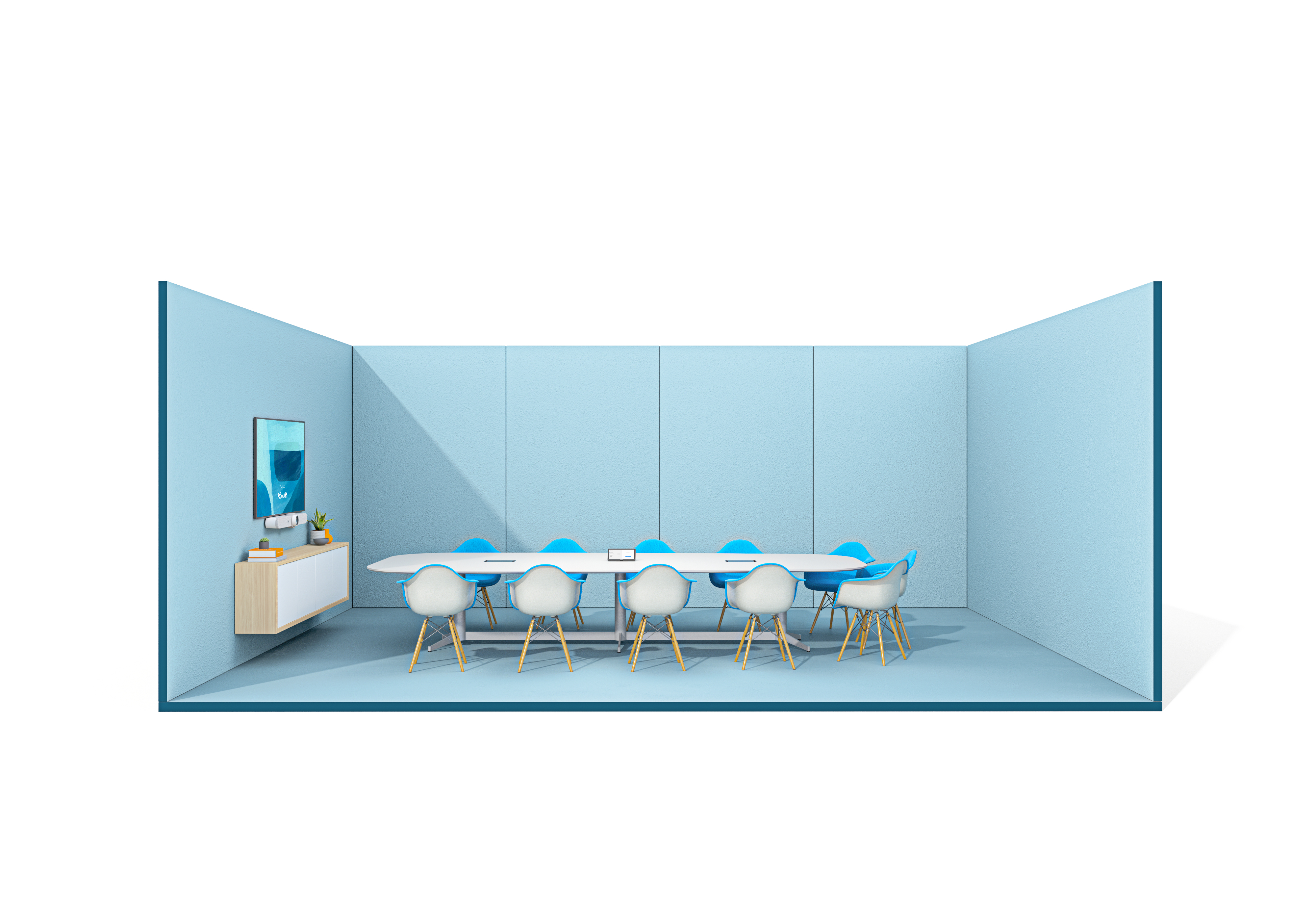 Logitech Rally Bar Gruppen-Videokonferenzsystem 4K Weiß