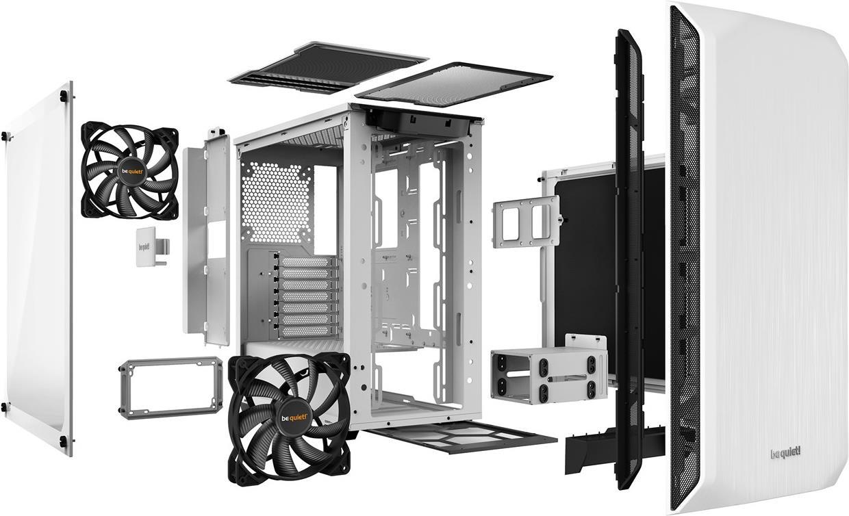 be quiet! Pure Base 500 Window Midi Tower ATX Weiß