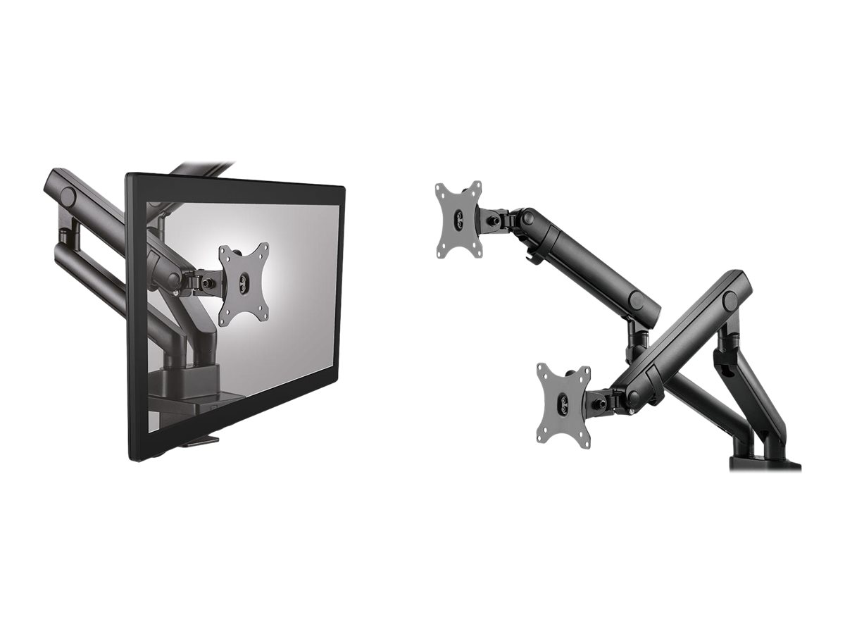 ICY BOX IB-MS314-T Monitorständer für 2 Monitore bis 32" Schwarz