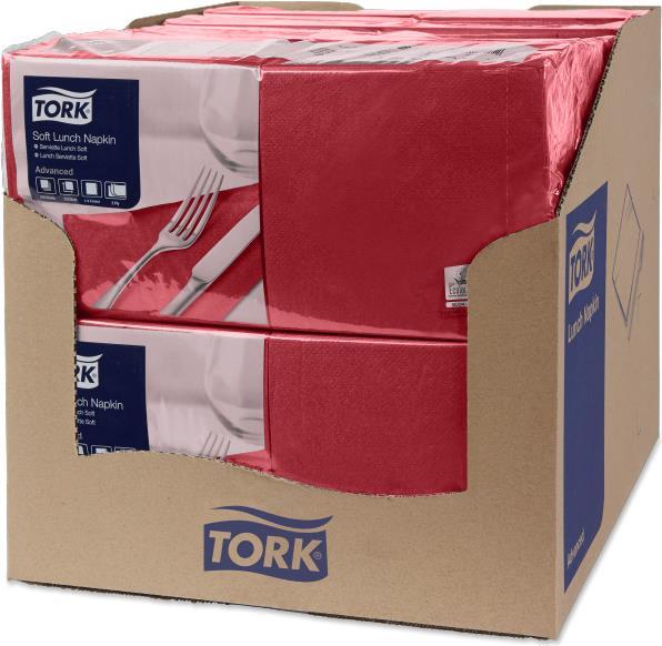 Tork 477411 Papierserviette Bordeaux 150 Stück(e) (477411)