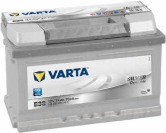 Varta Autobatterie Silver Dynamic E38 12 V 74 Ah ETN 574 402 075 T1 Zellanlegung 0 (574402075 3162)