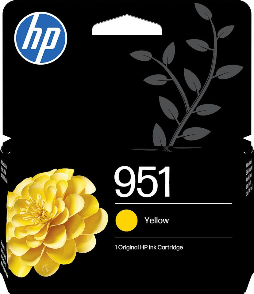 HP Inc. HP 951 Yellow Original Ink Cartridge (CN052AE#LS1)