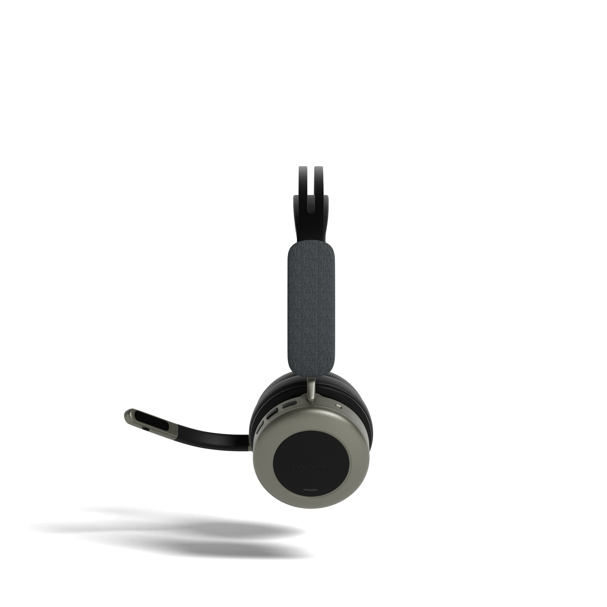 Orosound Tilde Evo S On-Ear Headset Kabellos & Kabelgebunden ANC USB-C Schwarz, Grau