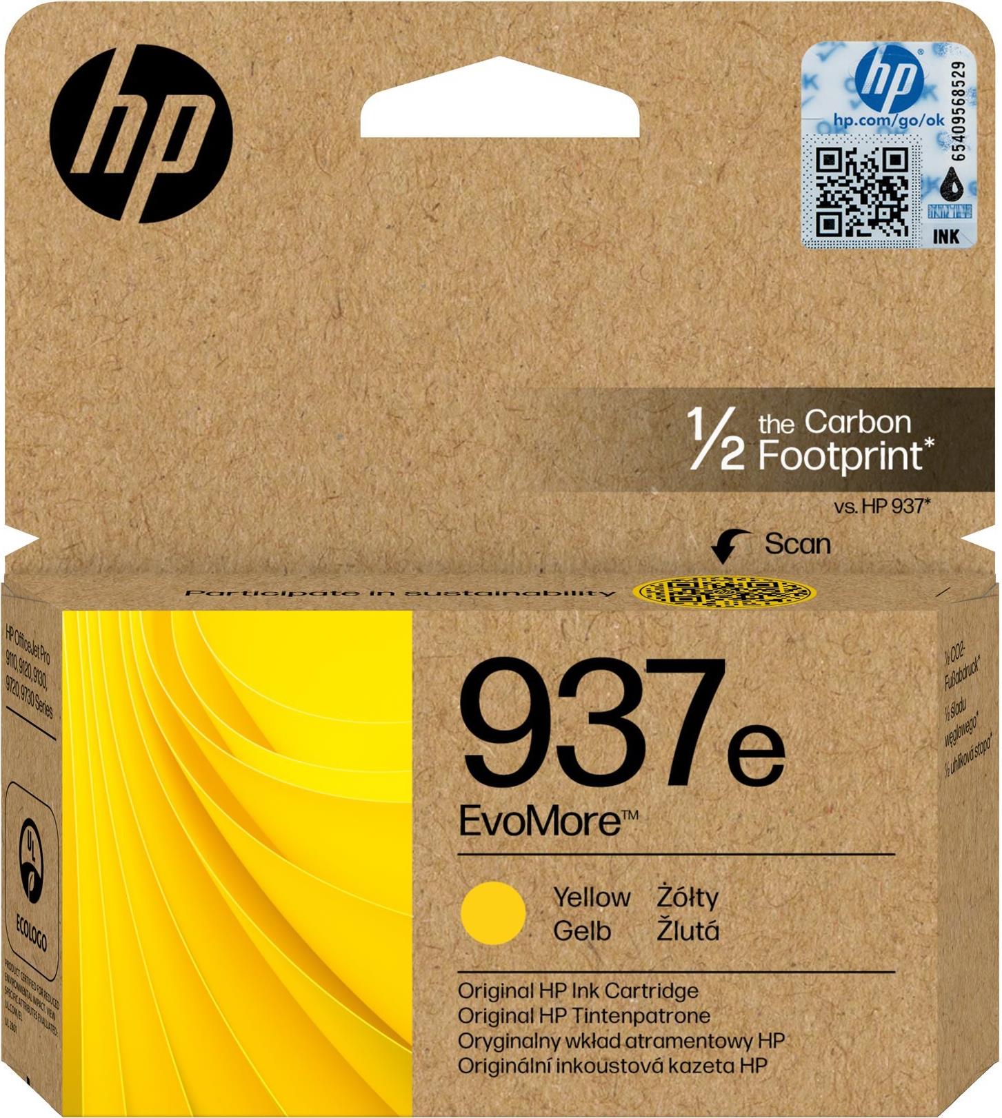 HP 937e EvoMore Gelb (4S6W8NE#CE1)