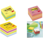 3M Post-it Notes Haftnotizen Mini Würfel, 51 x 51 mm, limone 400 Blatt-Block (2051-L)