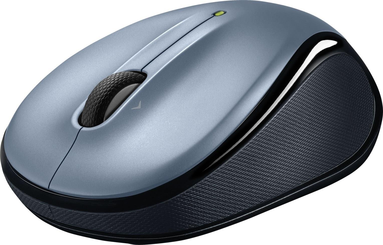 Logitech M325s Kabellose Optische Maus 2.4 GHz 1000 DPI Schwarz, Grau