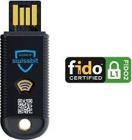 Swissbit iShield Key 1.1 FIDO2 USB-A / Box (PK2000IA0000E-1002-1AA-SB)