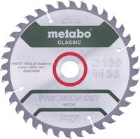 Metabo PRECISION CUT WOOD CLASSIC 628278000 Kreissägeblatt 160 x 20 x 1.4 mm Zähneanzahl: 36 1 St. (628278000)