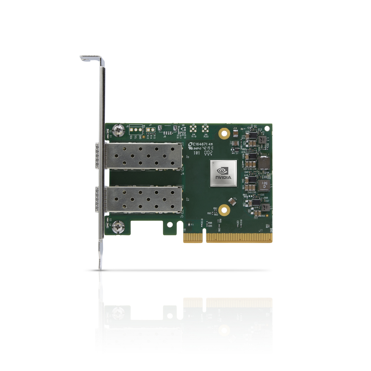 NVIDIA ConnectX-6 Lx Netzwerkadapter PCIe 4.0 x8 25 Gigabit SFP28 x 2