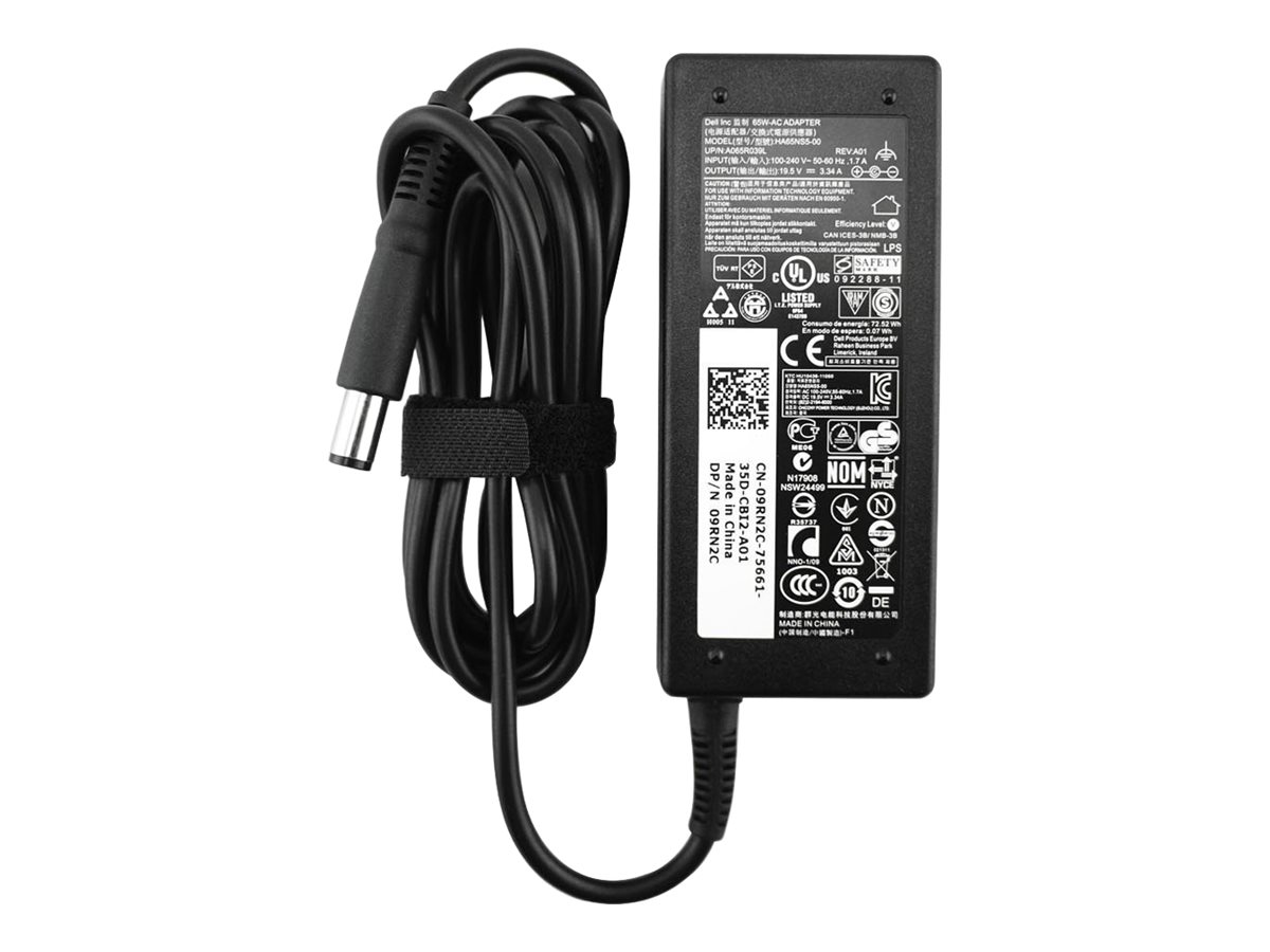 Dell 1C4XJ Notebook-Netzteil 65 W 19,5 V/3,34 A 4,5 mm x 3,0 mm Schwarz
