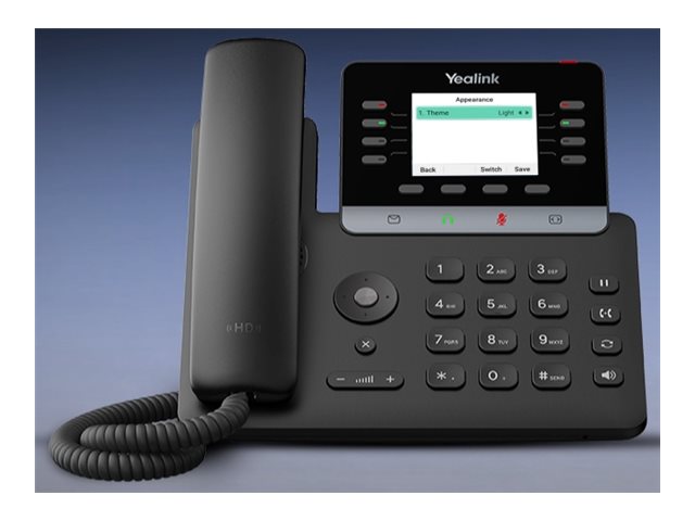 Yealink SIP-T73W VoIP-Telefon Schwarz