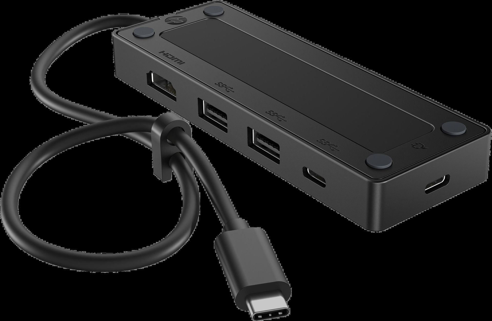 HP USB-C Travel Hub G3 Dockingstation USB-C HDMI Schwarz