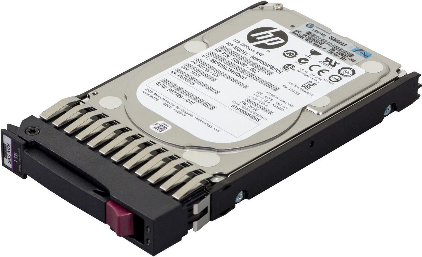 HP Enterprise Hewlett Packard Enterprise HDD MSA 1TB 6G SAS 7.2K SFF (C8S62SB)