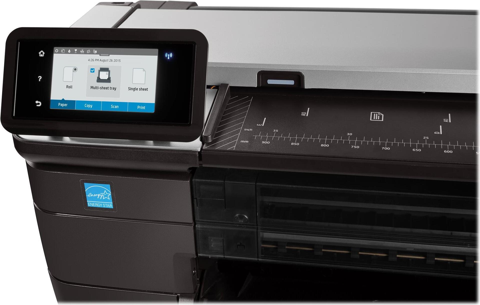 HP DesignJet T830 610 mm (24") Multifunktionsdrucker (F9A28D#B19)