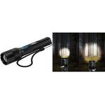 ANSMANN Akku LED-Taschenlampe Adventure TA2500RF, schwarz Lichtstrom: 2.435 Lumen, Leuchtdauer: 5,5 Stunden, - 1 Stück (1600-0764)