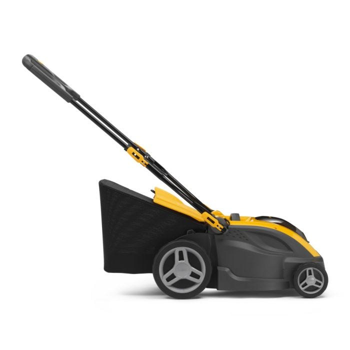 STIGA COMBI 340e Akku-Rasenmäher 48 V 4 Ah 860 W Schwarz, Gelb