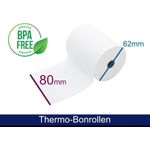 ARTDEV Thermorolle - 80 62 12.7 (B/D(max.)/K) weiss, 50m, 55g (ADT806212)