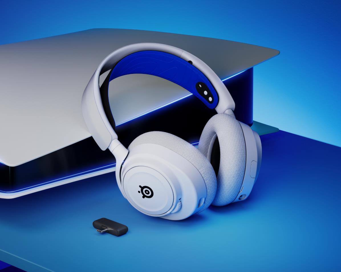 SteelSeries Arctis Nova 7P Wireless Headset 38 h Weiß