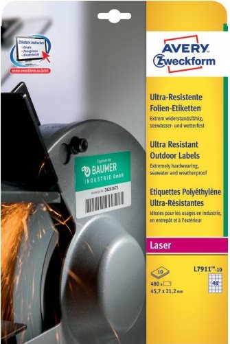 Avery Zweckform Ultra-Resistant Labels